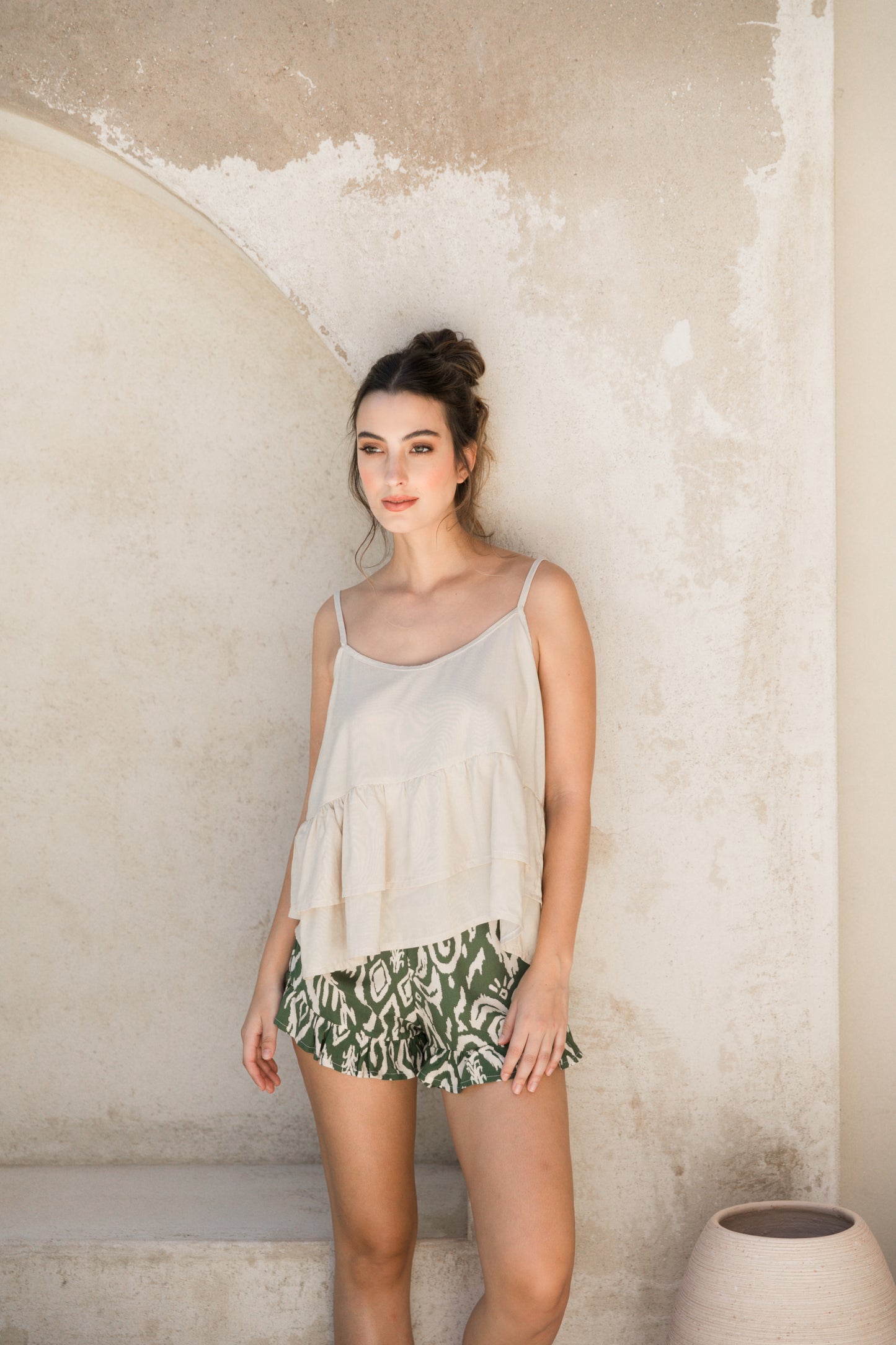 LAOS Camisa Tiritas + Short