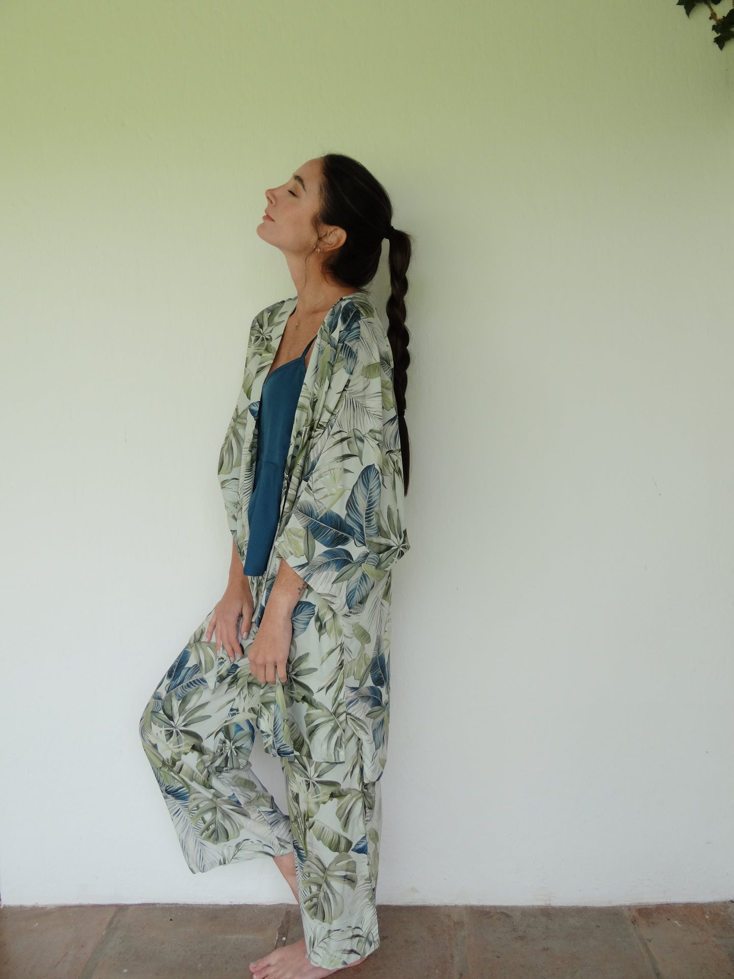 NATURA Kimono + Camisa + Pantalón