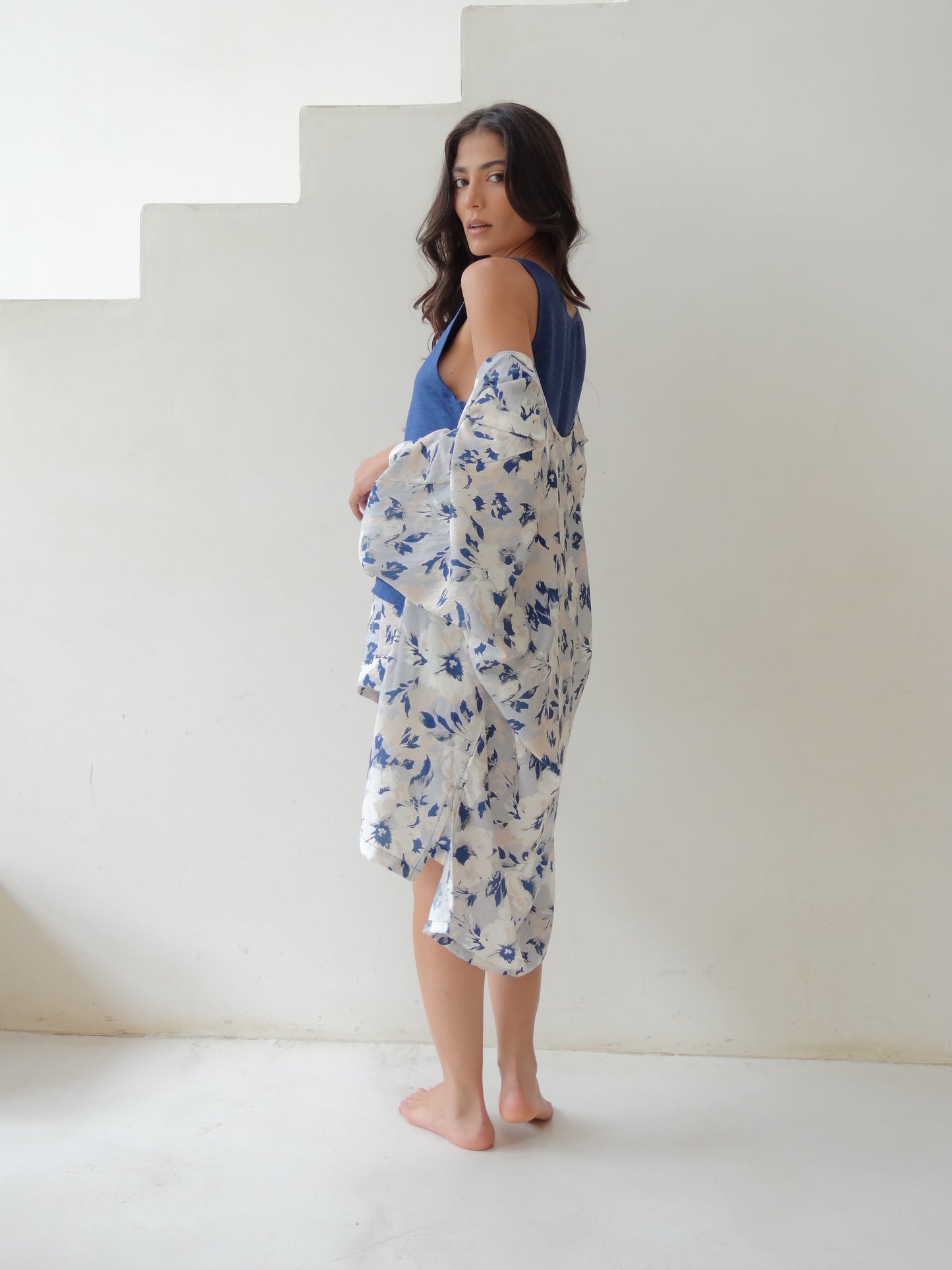 FLORA Kimono + Camisa + Short