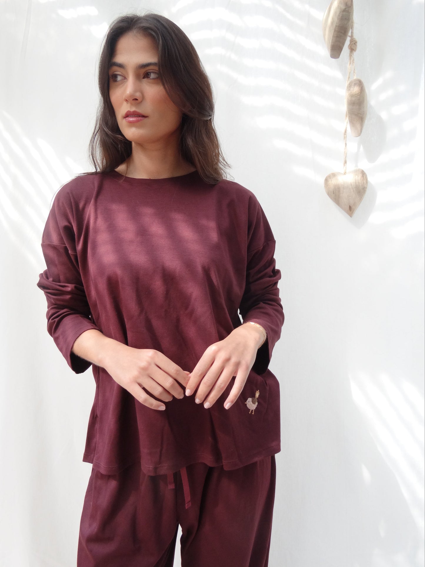 DOVE VINO Camisa + Pantalón