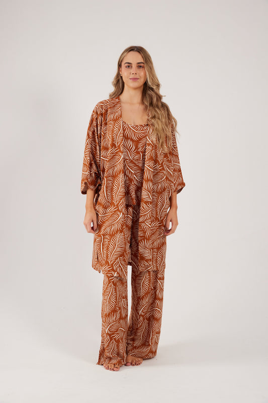 TERRA Kimono + Camisa + Pantalón