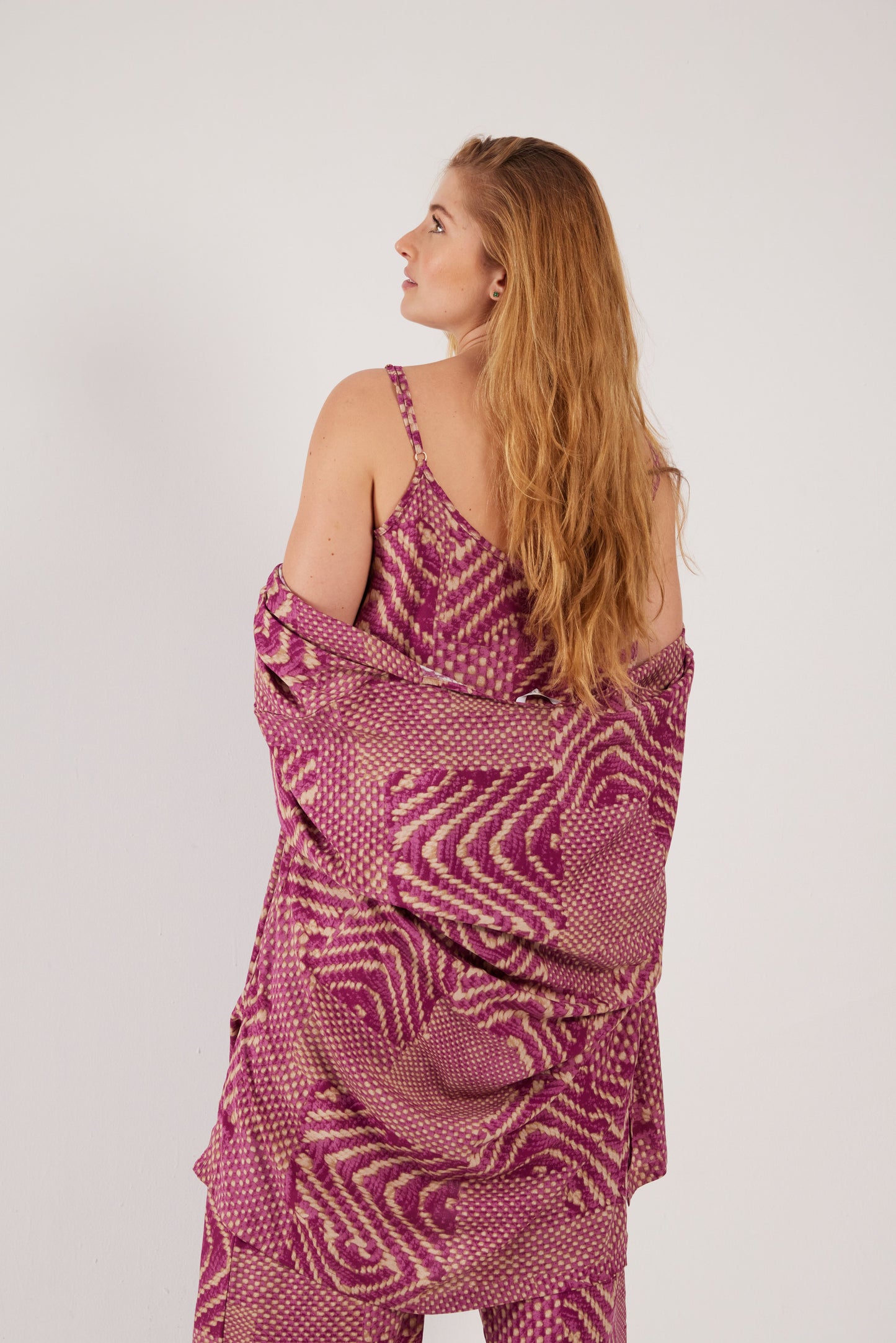 ALMA Kimono + Camisa + Pantalón