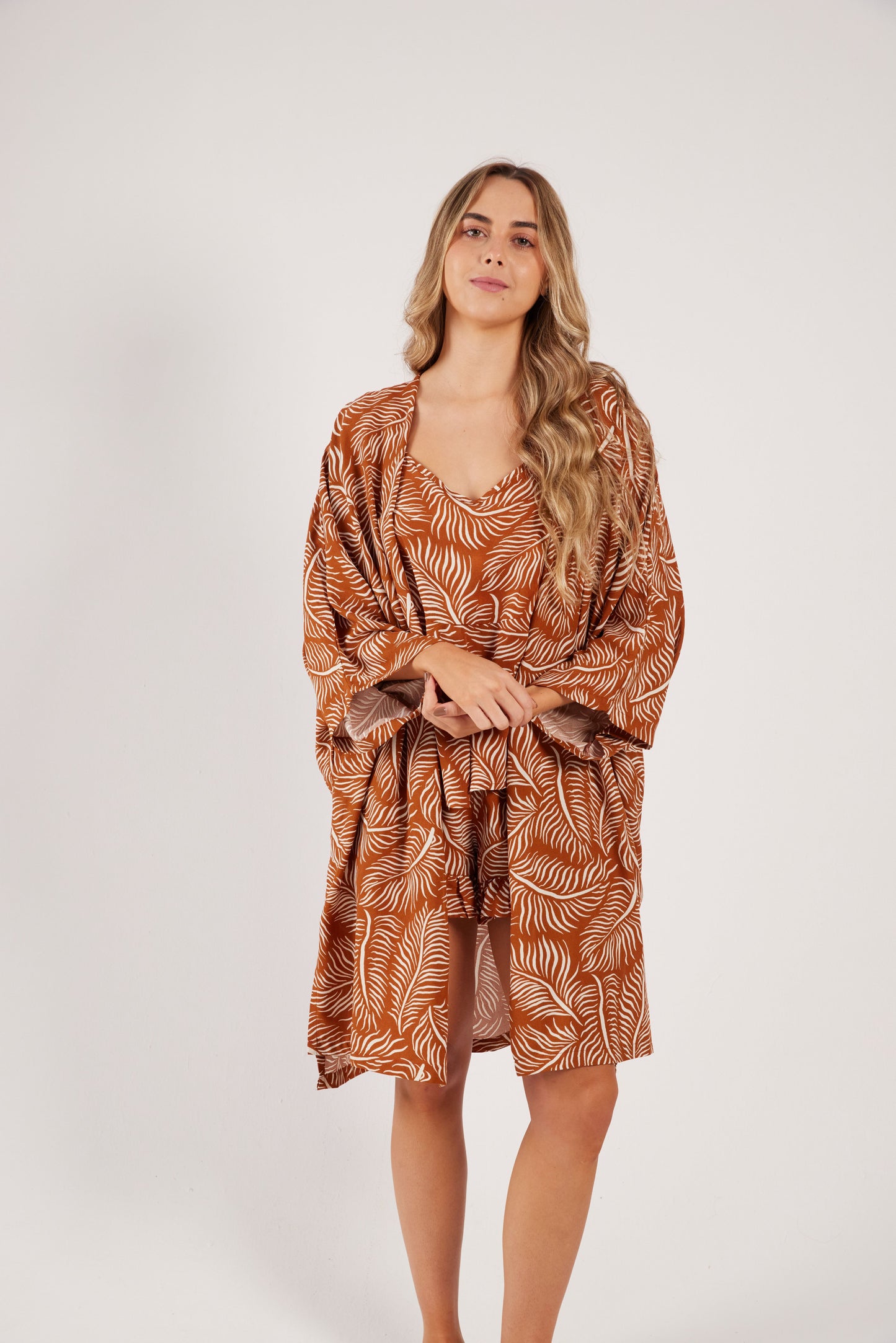 TERRA Kimono + Camisa + Short