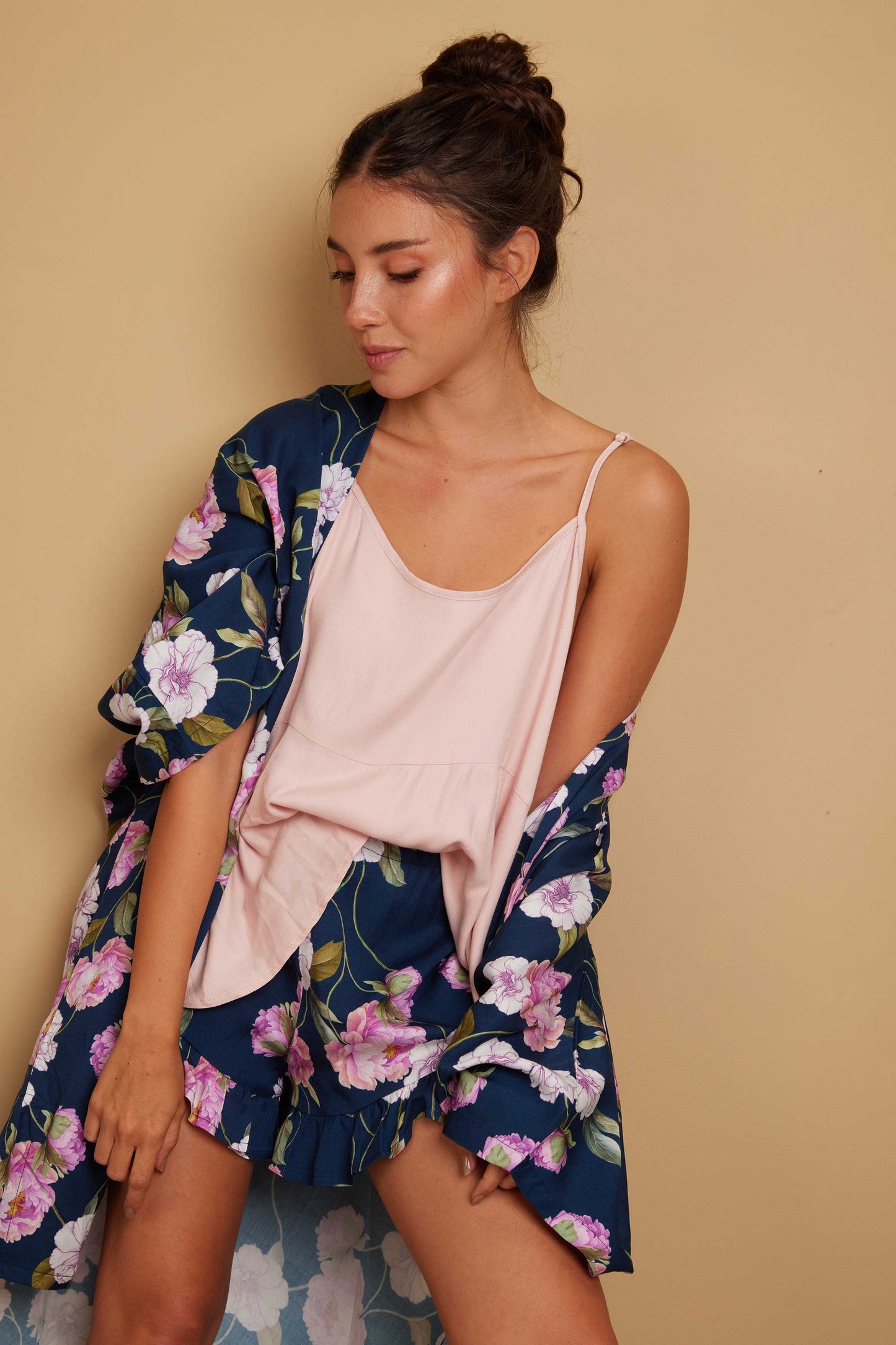 BOREAL Kimono + Camisa Tiritas + Short