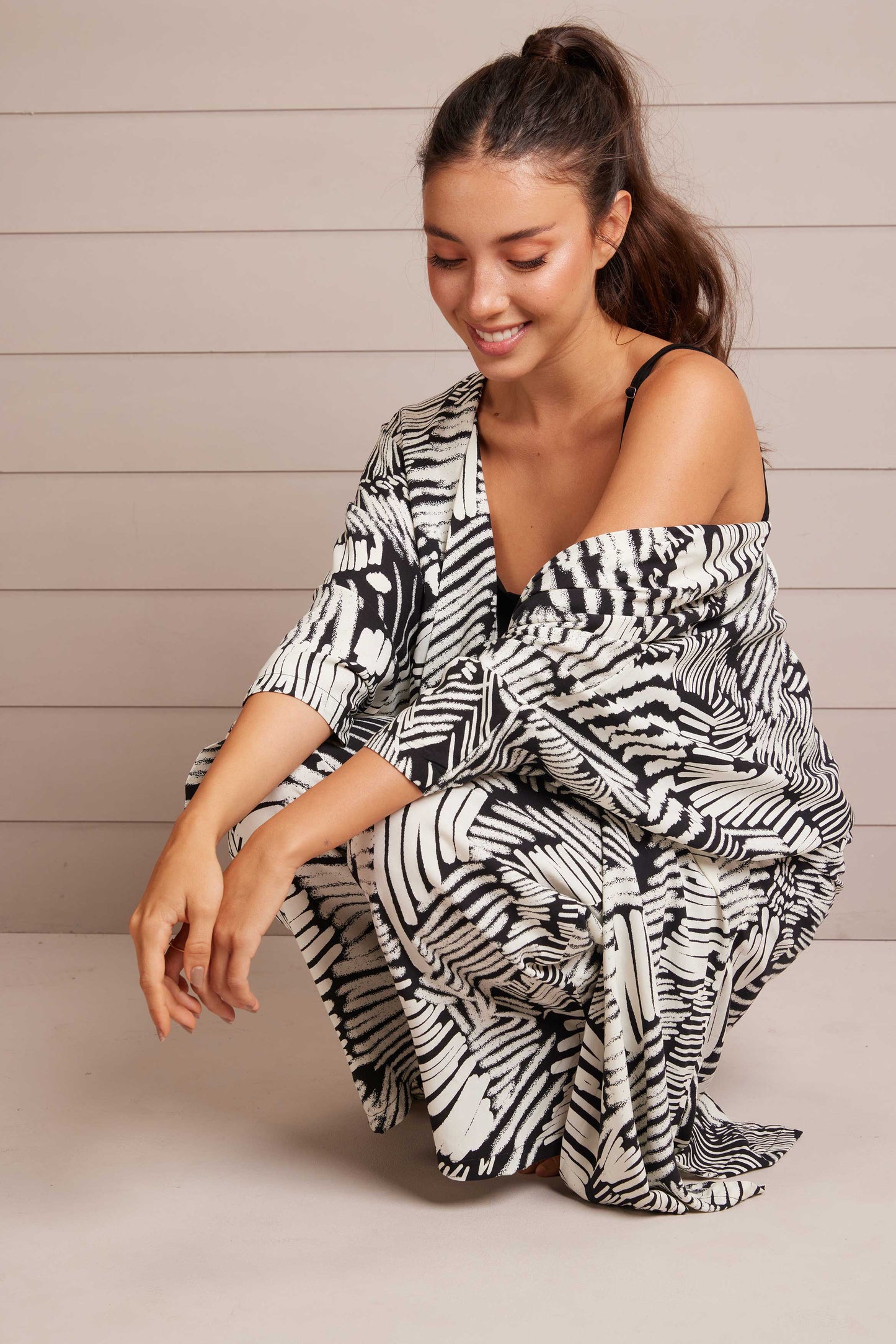 BAUME Kimono + Camisa Tiritas + Pantalón