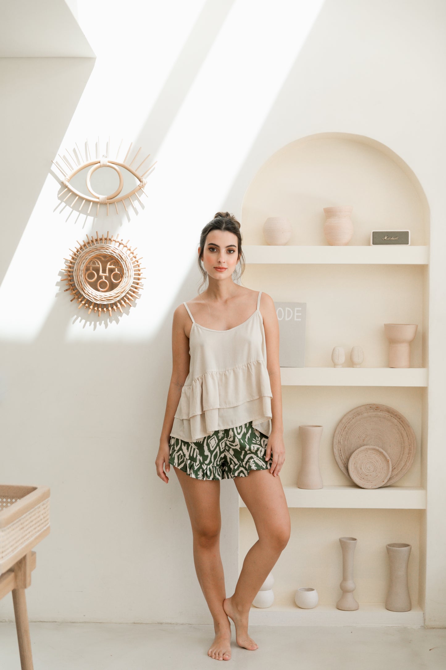 LAOS Camisa Tiritas + Short
