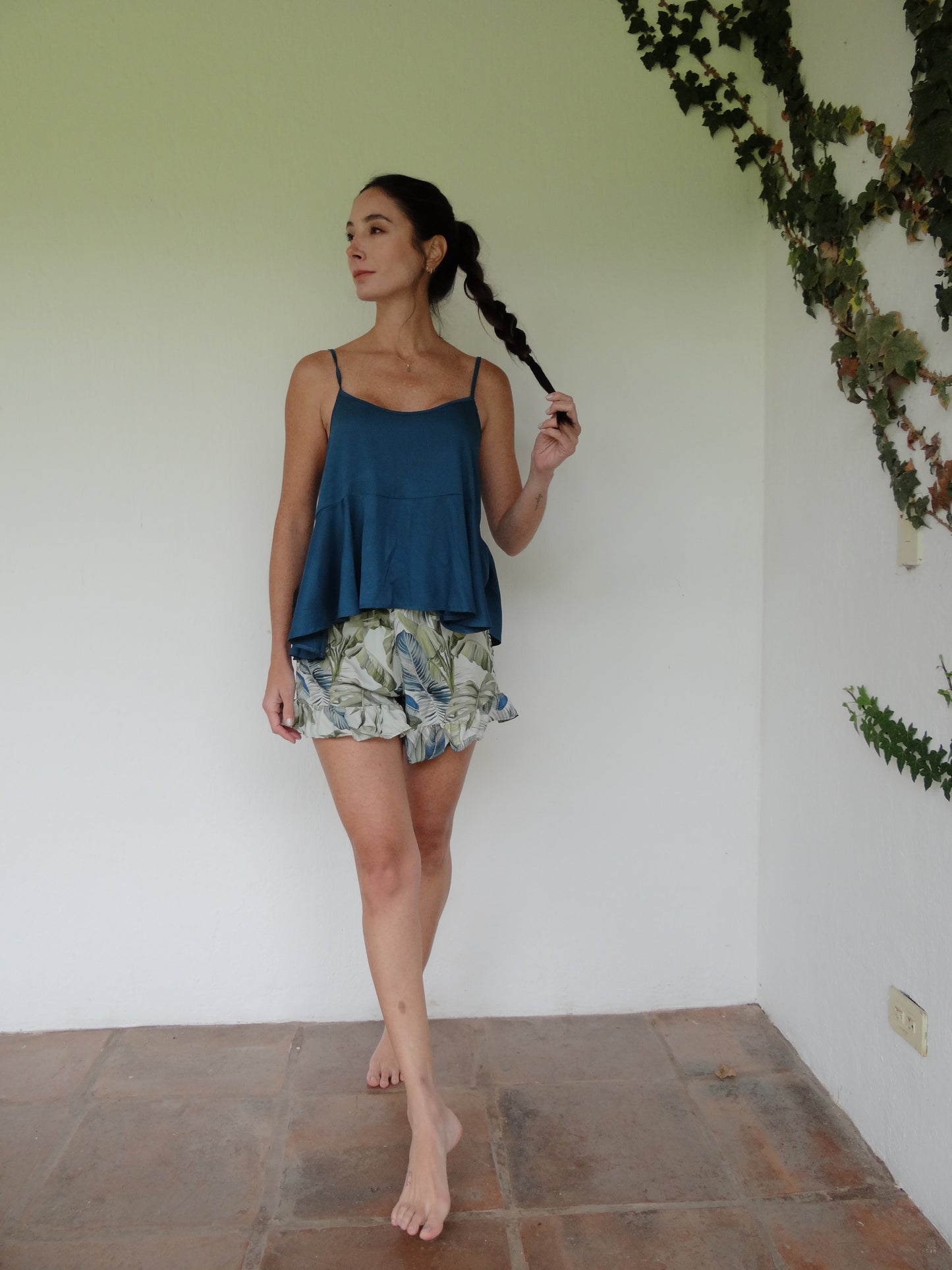 NATURA Camisa Tiritas + Short
