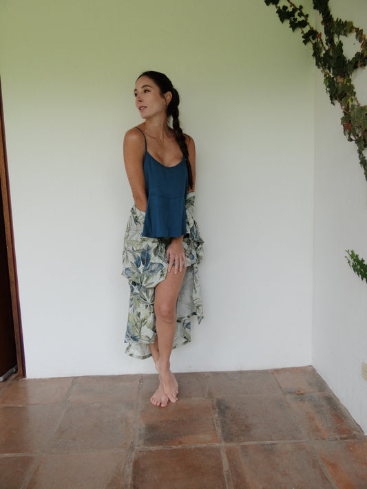 NATURA Kimono + Camisa Tiritas + Short