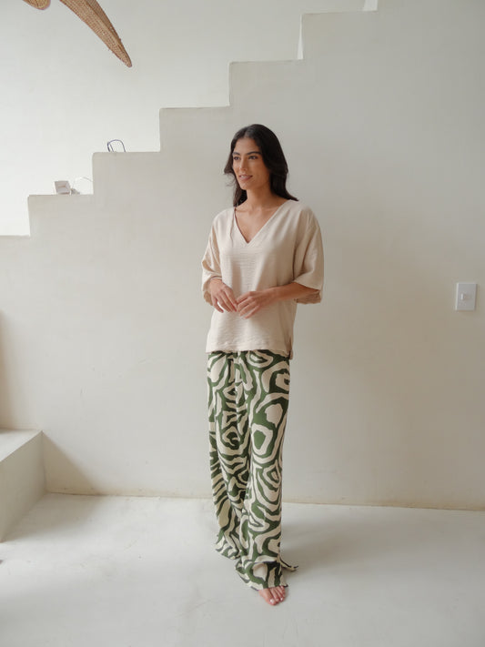 OLIVO Camisa + Pantalón