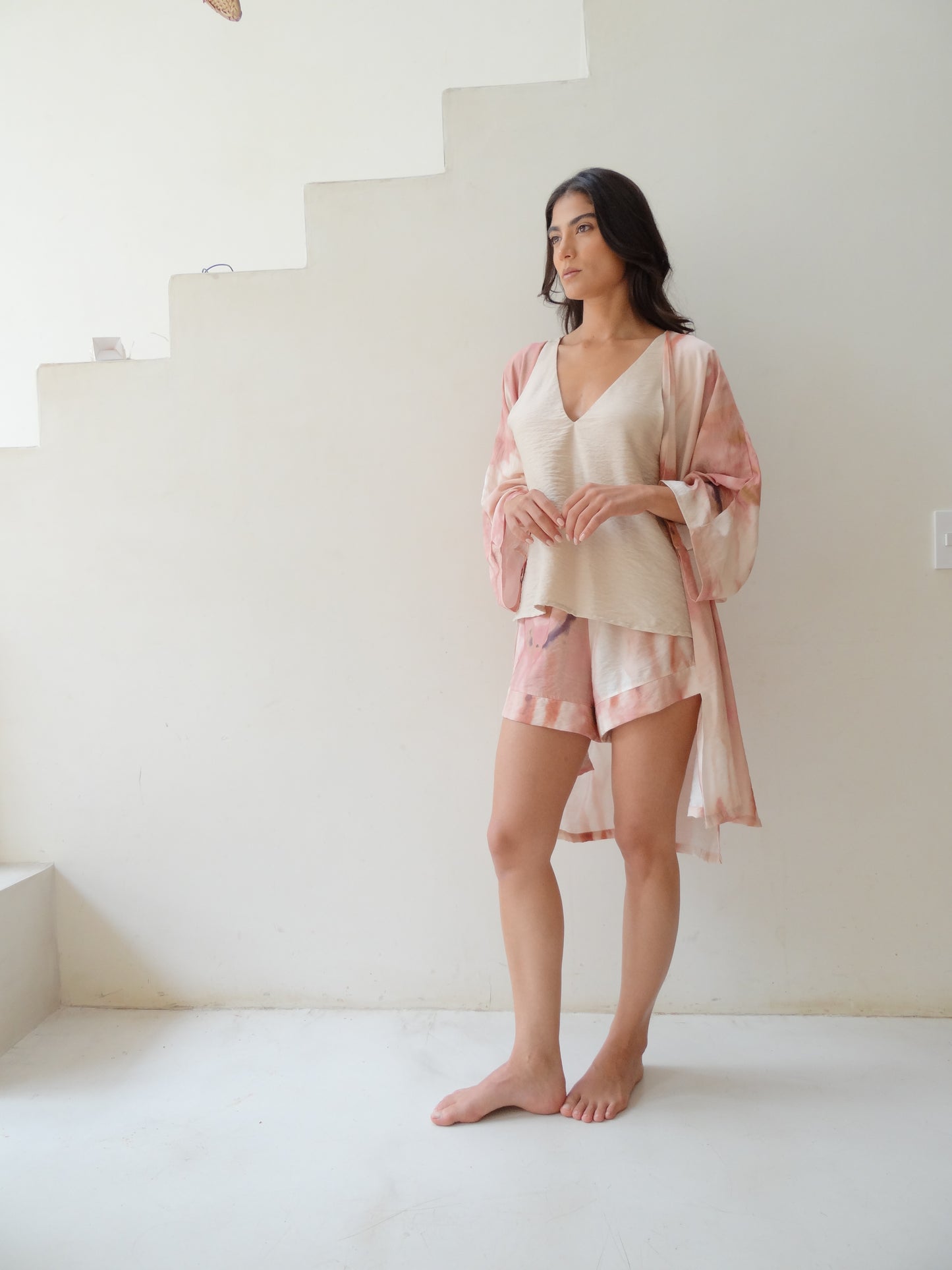 AROMA Kimono + Camisa + Short