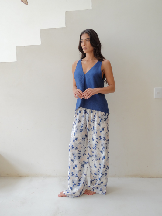 FLORA Camisa + Pantalón