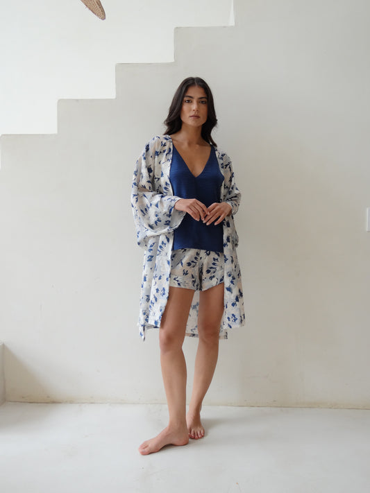 FLORA Kimono + Camisa + Short