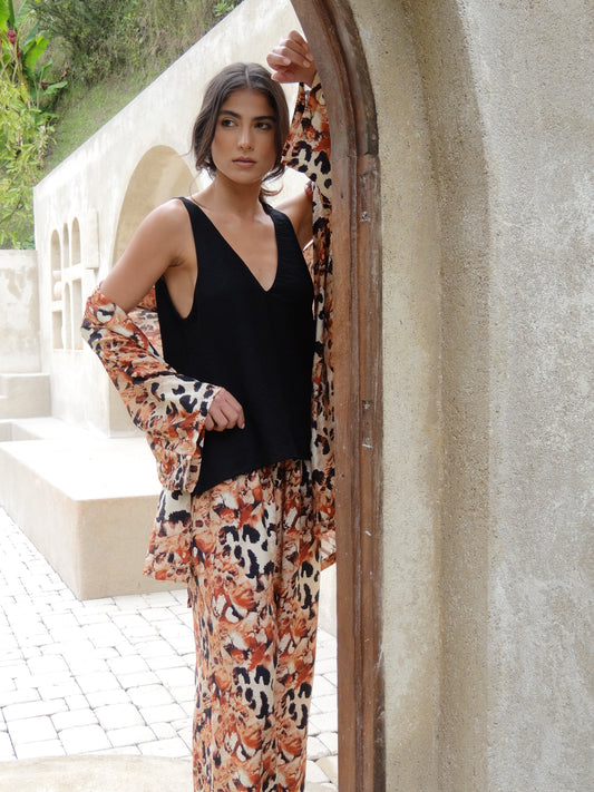 DUNA Kimono + Camisa + Pantalón