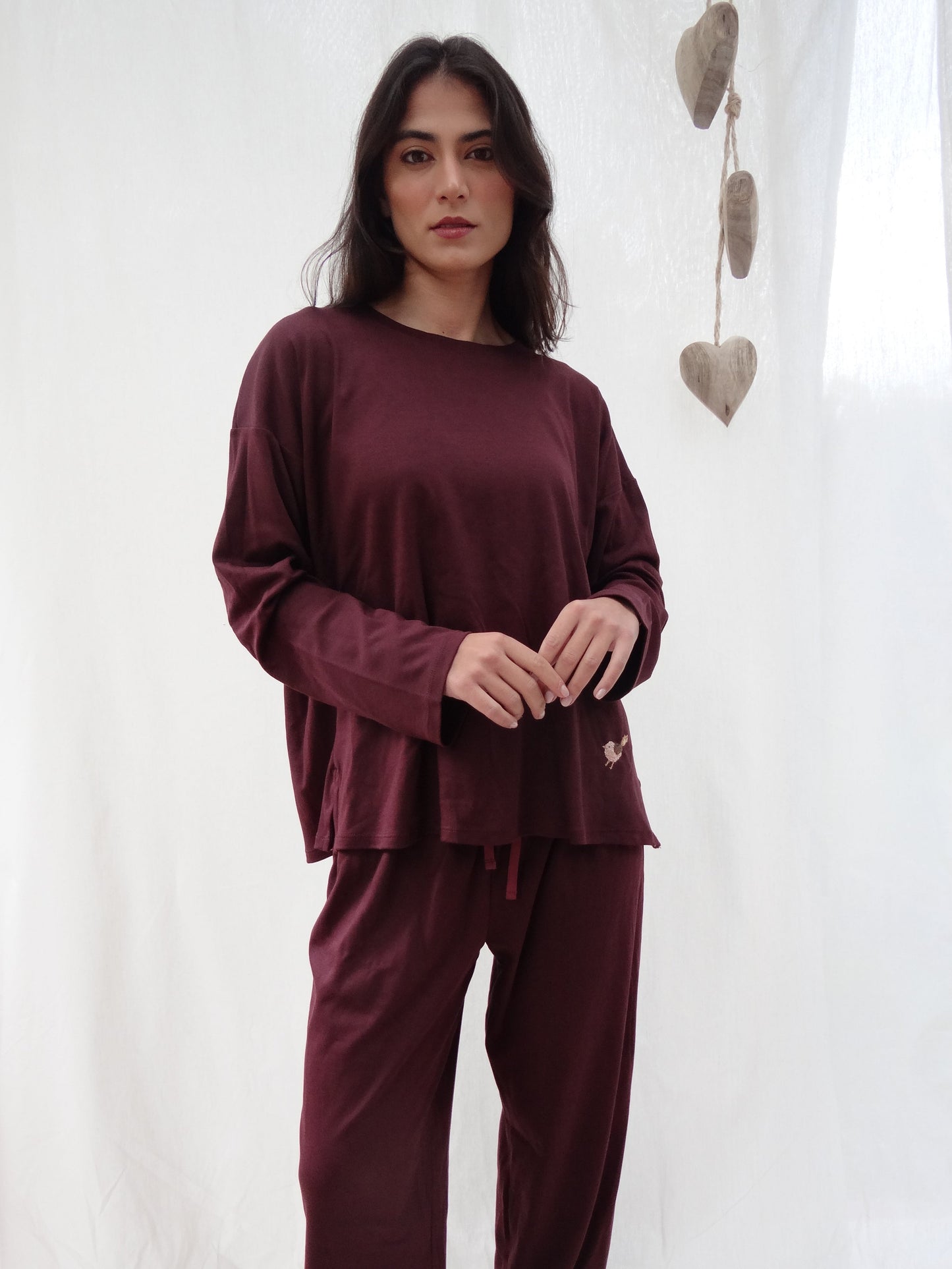 DOVE VINO Camisa + Pantalón