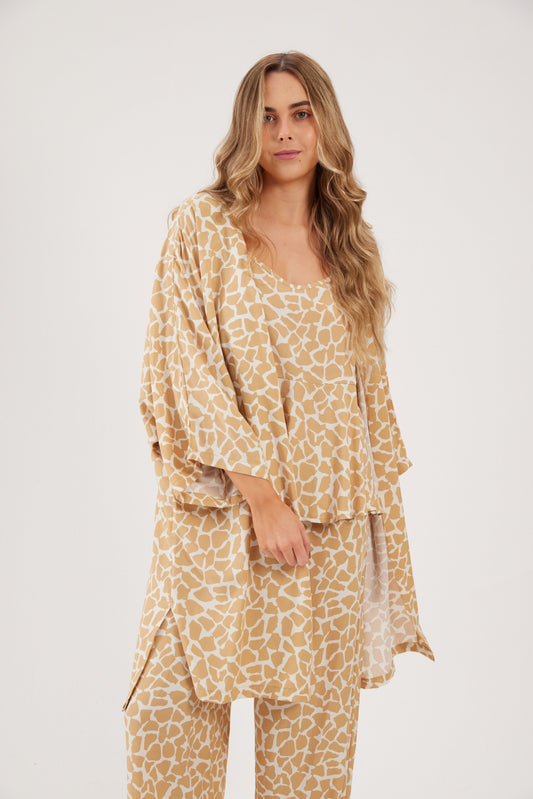 BRUMA Kimono + Camisa + Pantalón