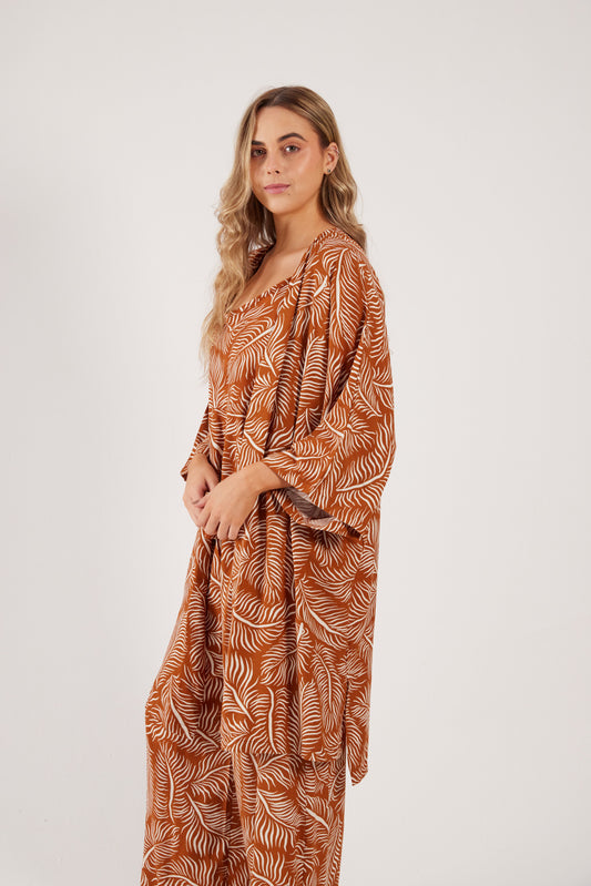 TERRA Kimono + Camisa + Pantalón
