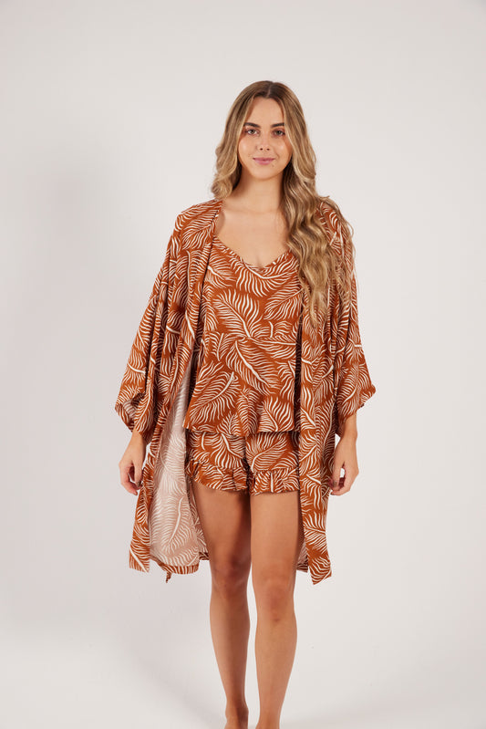 TERRA Kimono + Camisa + Short