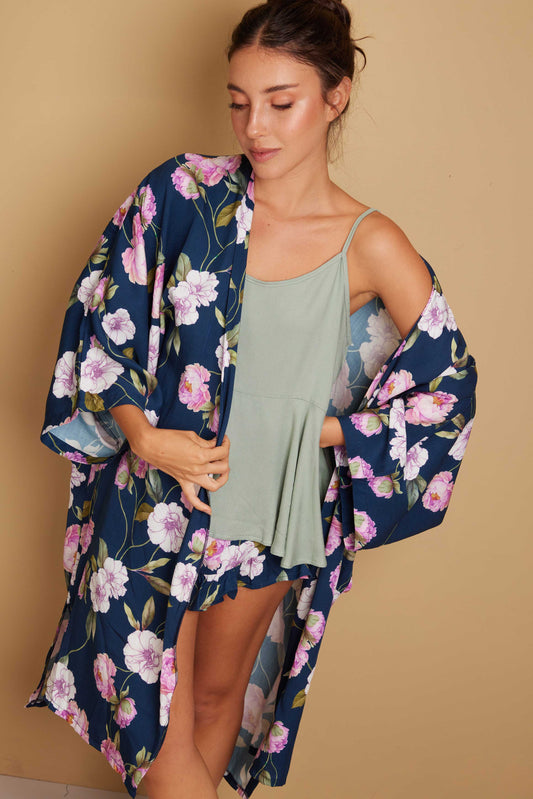 BOREAL Kimono + Camisa Tiritas + Short