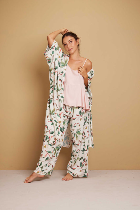 BONDI Kimono + Camisa Tiritas + Pantalón